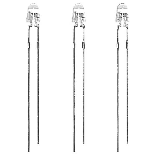 Lite-On LTL4236N LED bedrahtet Grün Gewölbt 3 mm 40 mcd 45 ° 20 mA 2.1 V Bulk