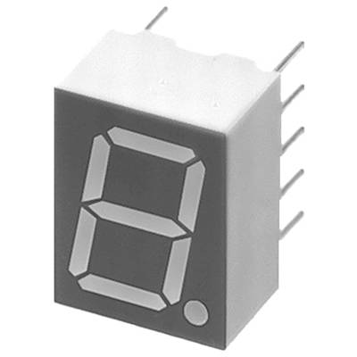 Eine 7-Segment-Anzeige mit der Nummer '8', geeignet für elektronische Geräte zur Darstellung von Zahlen.