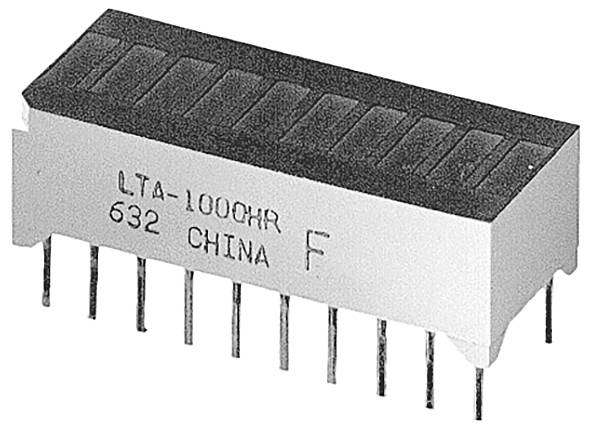 Lite-On LED-Bargraph Rot Tube