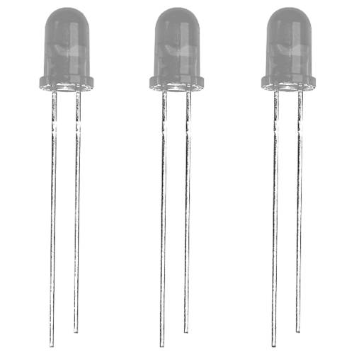 Thumbnail - Lite-On LTL-307Y-012 LED bedrahtet Gelb Rund 5 mm 29 mcd 50 ° 20 mA 2.1 V Bulk