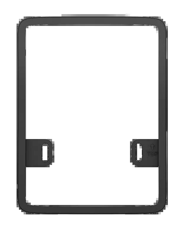 Theben 9070909 Abstandsrahmen Schwarz