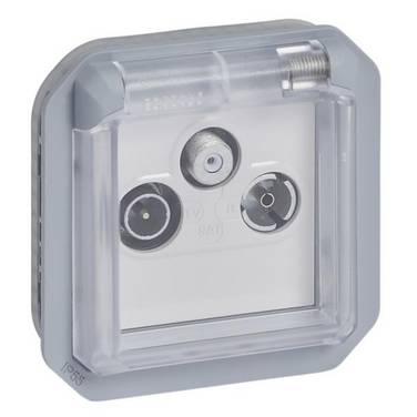 Legrand  Einsatz  Plexo Grau 069558L 1 St.