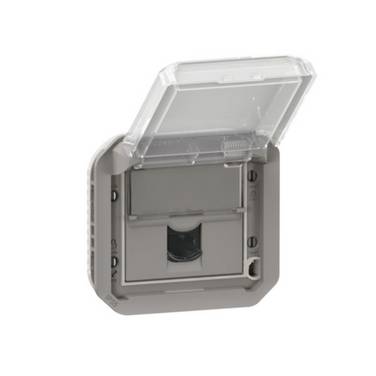 Legrand  Einsatz RJ45-Datendose Plexo Grau 069559L 1 St.