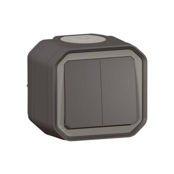 Legrand Abdeckung Doppeldrucktaster Plexo Mehrfarbig 069775L 1 St.