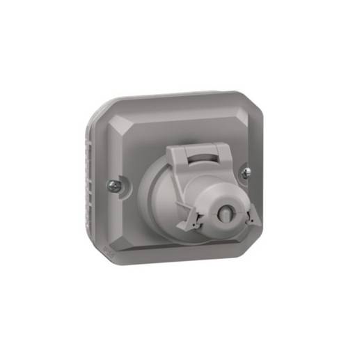 Thumbnail - LEGRAND, Plexo New RJ45 Abdeckung, Schutzart IP44 bei angeschlossenem Kabel, Grau, 069581L