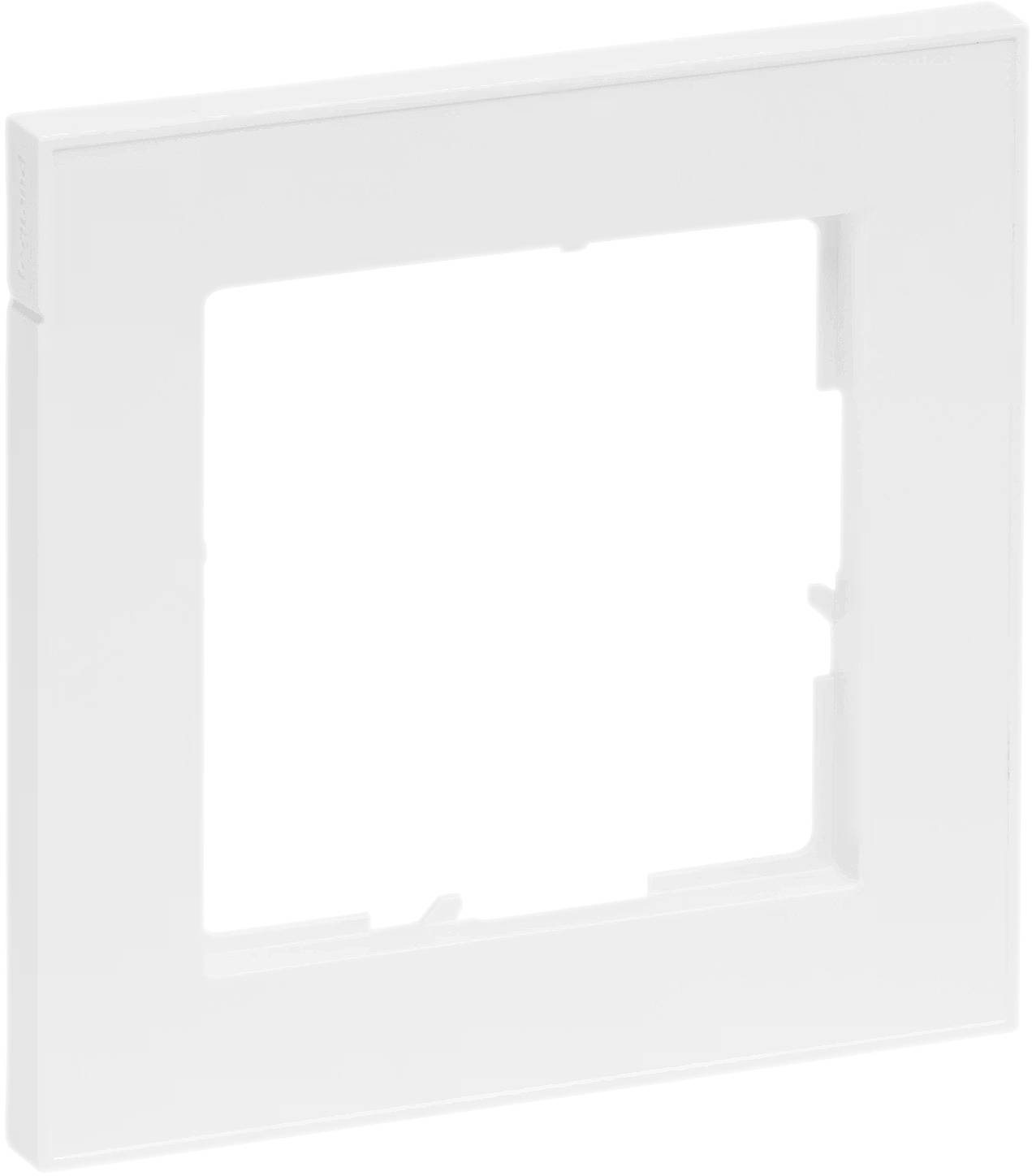 Legrand 765181 SEANO+1-fach Rahmen in der Farbausführung Ultrawei