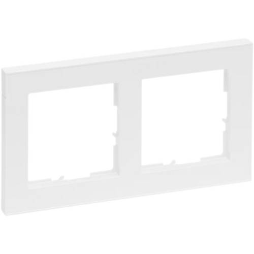 Legrand 765182 SEANO+2-fach Rahmen in der Farbausführung Ultrawei