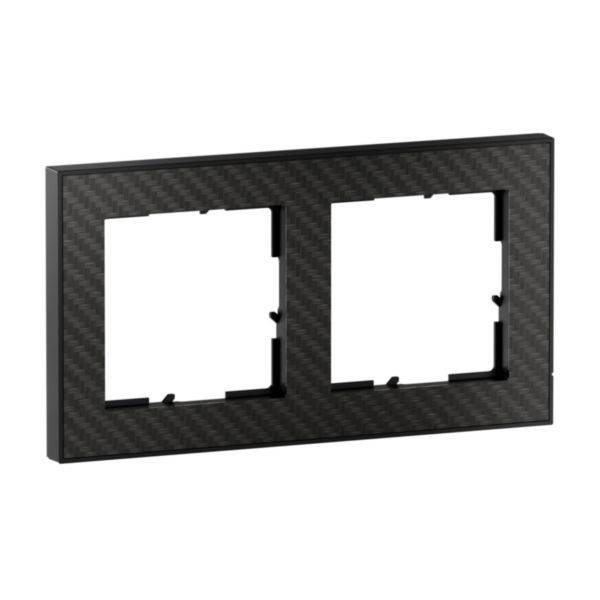 Legrand 765192 SEANO+2-fach Rahmen m.Echtmaterialoberfläche in der