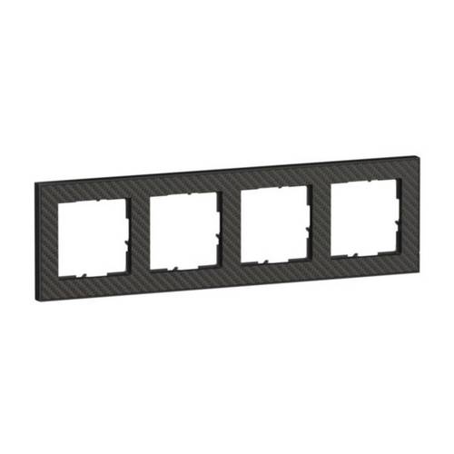 Legrand 765194 SEANO+4-fach Rahmen m.Echtmaterialoberfläche in der