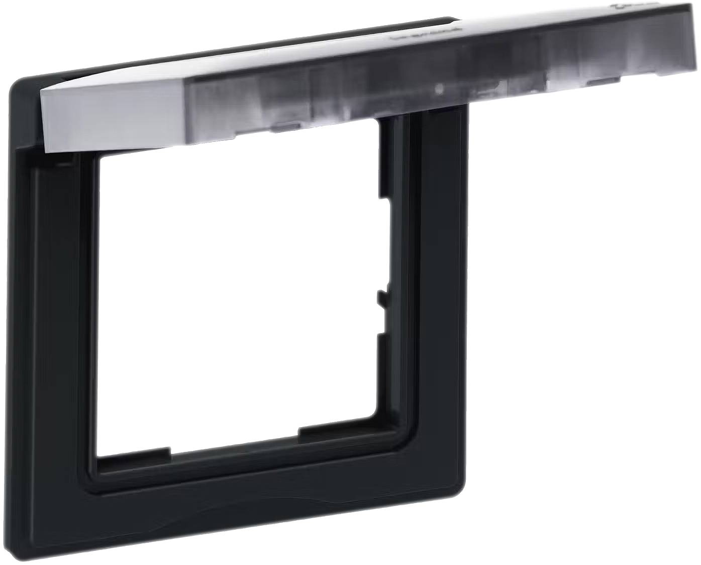 Legrand 765444 SEANO 1f Rahmen m.Klappdeckel IP44 in Farbausführung