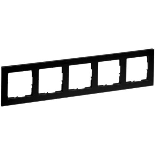 Legrand 5fach Rahmen Schwarz 765385 1 St.