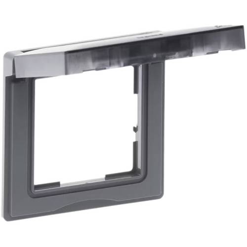 Legrand 1fach Rahmen Aluminium 765244 4 St.
