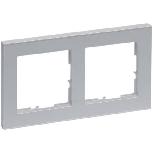 Legrand 2fach Rahmen Titan 765682 5 St.