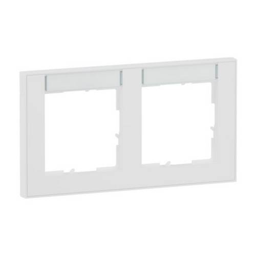 Legrand 2fach Rahmen Weiß 765892 10 St.