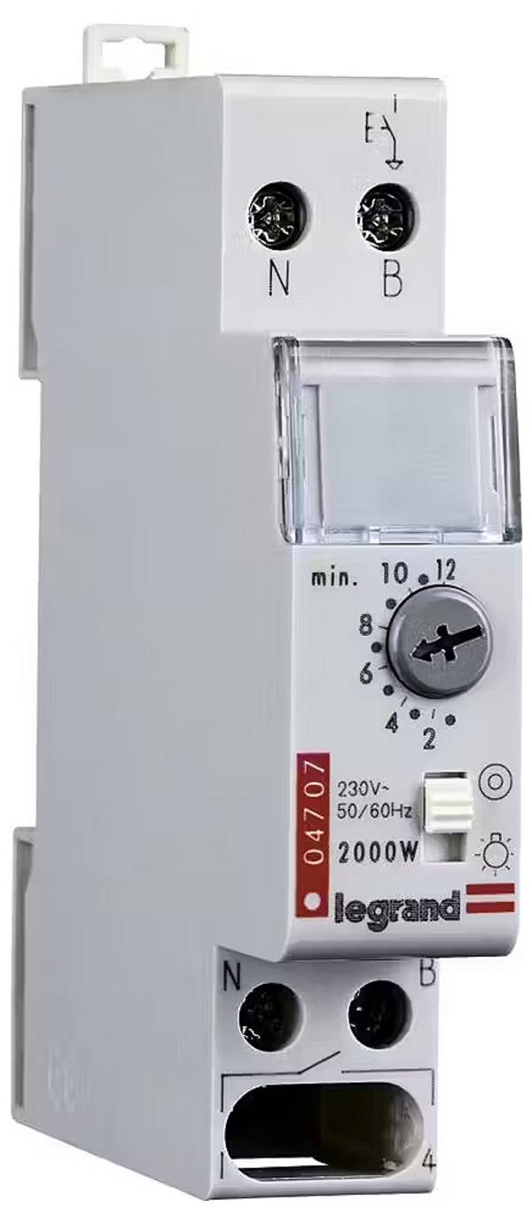 Legrand 004707 Treppenlichtzeitschalter Tragschiene (DIN-Schiene)
