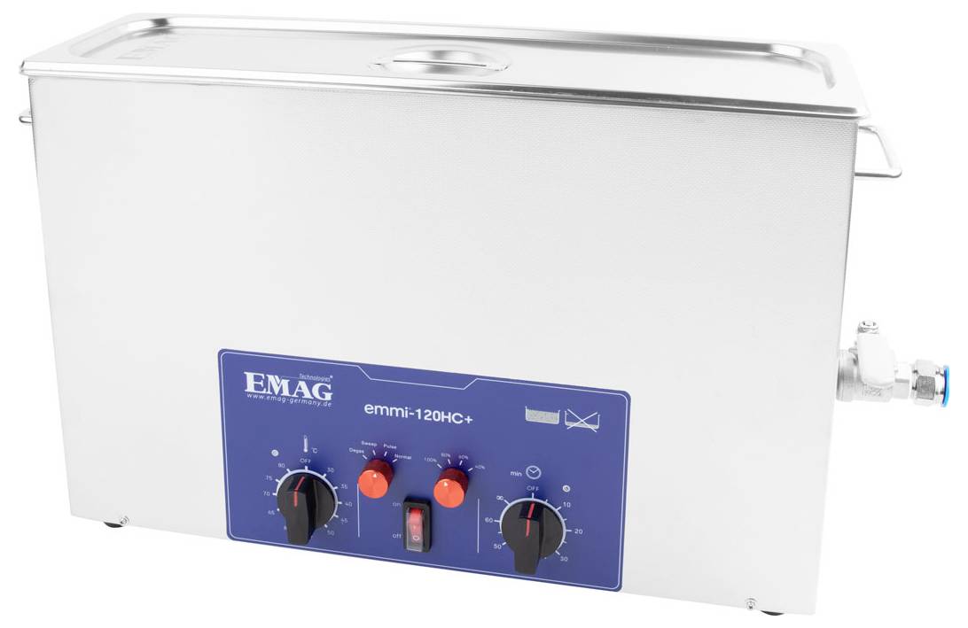 Emag Emmi 120HC Plus Ultraschallreiniger Universal 480 W 10.3 l mit Heizung-2