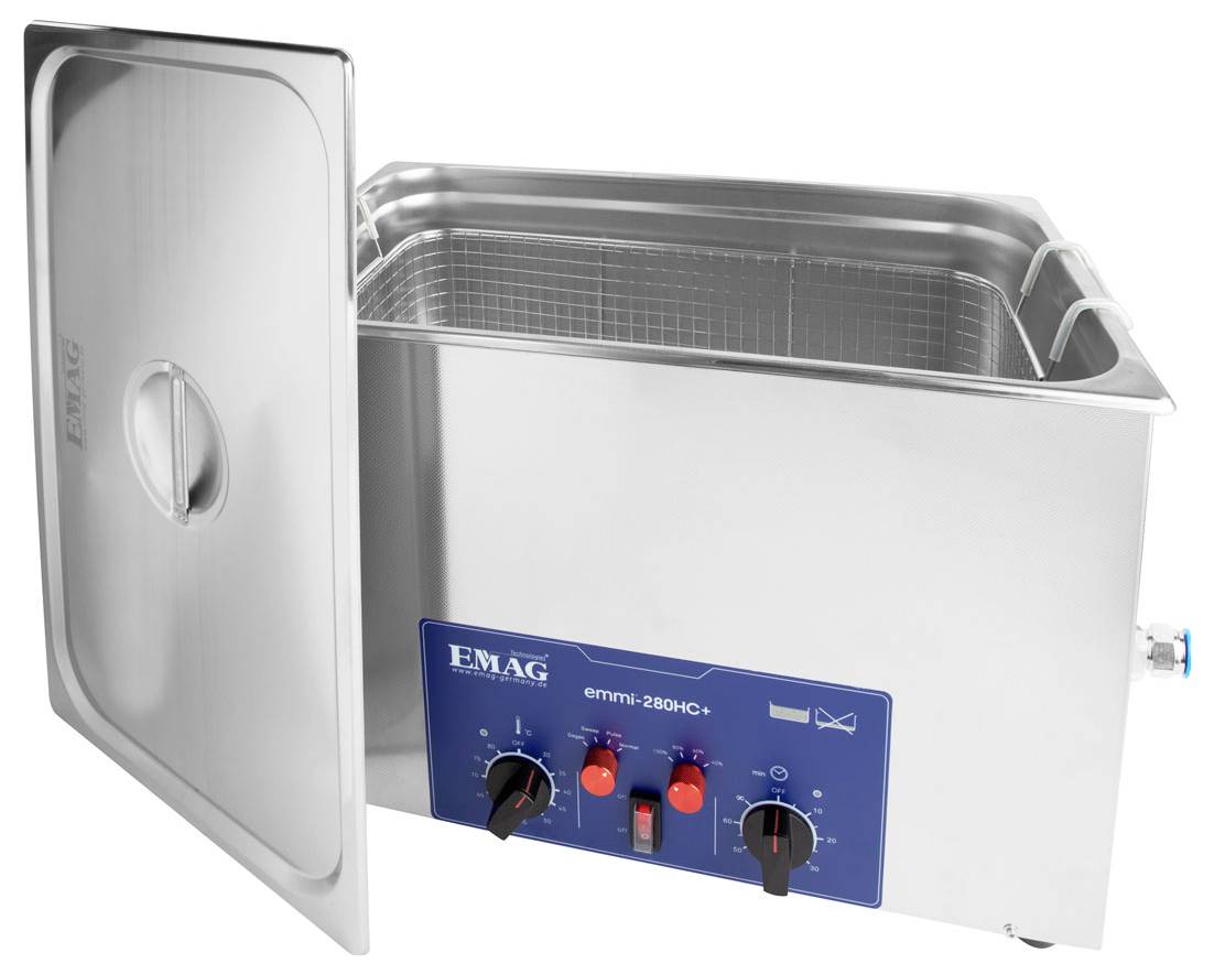 Emag Emmi 280HC Plus Ultraschallreiniger Universal 640 W 32 l mit Heizung-1