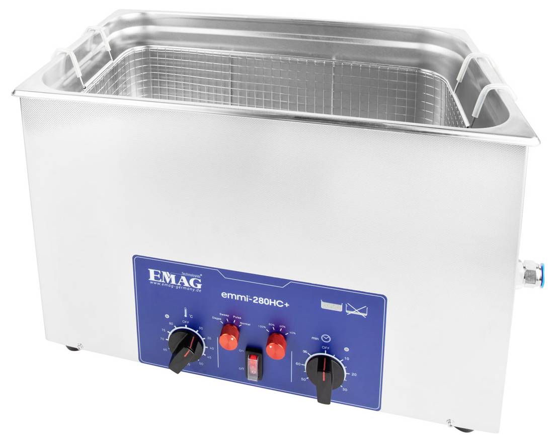 Emag Emmi 280HC Plus Ultraschallreiniger Universal 640 W 32 l mit Heizung-3