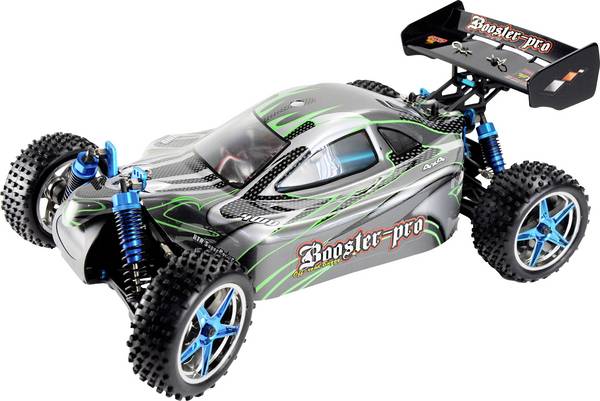 Amewi Booster Pro  Brushless 1:10 RC Modellauto Elektro Buggy Allradantrieb (4WD) RtR 2,4 GHz Inkl. Akku und Ladegerät