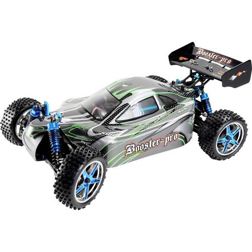 Amewi Booster Pro Brushless 1:10 RC Modellauto Elektro Buggy Allradantrieb (4WD) RtR 2,4 GHz Inkl. Akku und Ladegerät