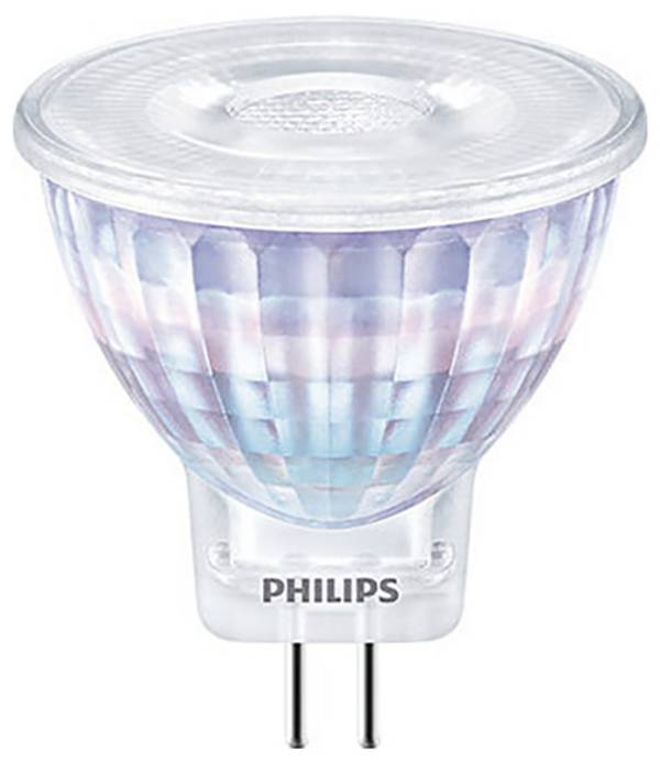 Philips 65948600 Glühlampe EEK F (A - G) GU4 Reflektor 2.3 W = 20 W Warmweiß (Ø x H) 35.5 mm x 39.5 mm nicht dimmbar 1 St.