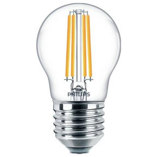 Signify 34766300 Glühlampe EEK E (A - G) E27 Glühlampenform 6.5 W Warmweiß (Ø x L) 45 mm x 78 mm 1 St.