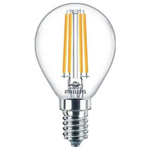 Signify 34756400 Glühlampe EEK E (A - G) E14 Glühlampenform 6.5 W Warmweiß (Ø x L) 45 mm x 80 mm 1 St.