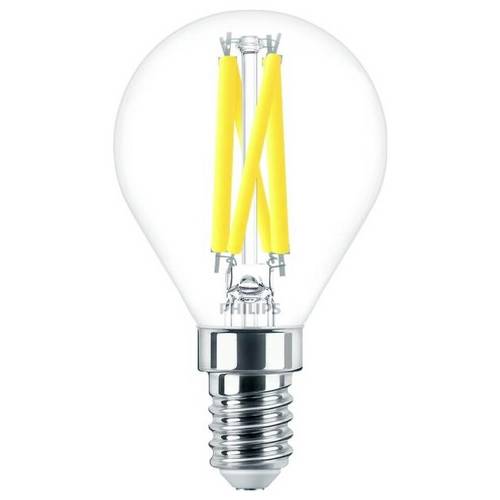 Signify 44951000 Glühlampe EEK D (A - G) E14 Glühlampenform 3.4 W Warmweiß (Ø x L) 45 mm x 80 mm 1 St.