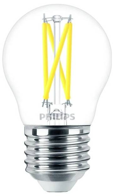 Signify 44939800 Glühlampe EEK D (A - G) E27 Glühlampenform 2.5 W Warmweiß (Ø x L) 45 mm x 78 mm 1 St.