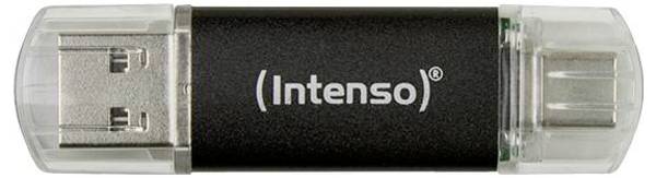 Intenso Twist Line USB-Stick Retail 512 GB Anthrazit 3539493 USB-C® (USB 3.2 Gen 1), USB-A (USB 3.2 Gen 1)