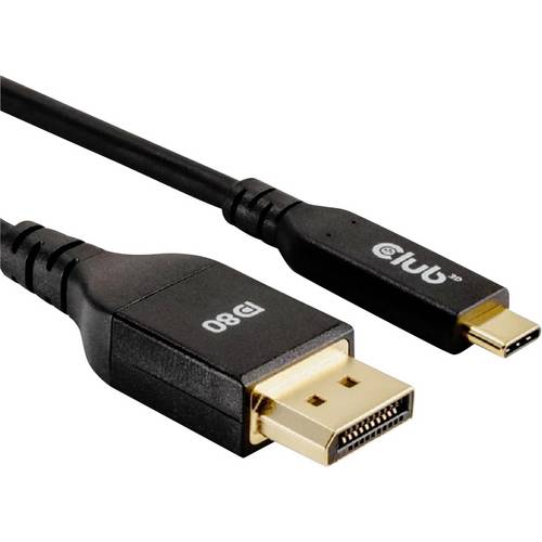 club3D USB-C®-Displaykabel 1.00 m Schwarz CAC-1559