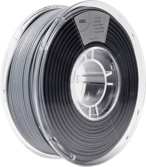 Maertz PMMA-1010-012 PMMA-1010-012 Filament ABS chemisch beständig 2.85 mm 1000 g Grau  1 St.