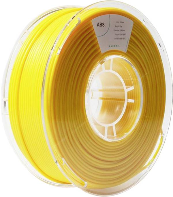 Maertz PMMA-1010-013 PMMA-1010-013 Filament ABS chemisch beständig 2.85 mm 1000 g Gelb  1 St.