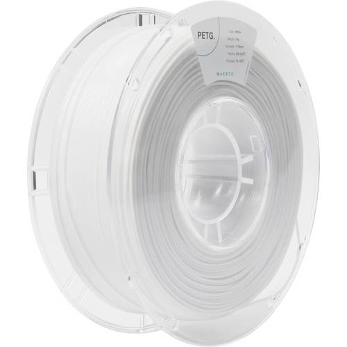 Maertz PMMA-1011-002 PMMA-1011-002 Filament PETG chemisch beständig 1.75 mm 1000 g Weiß 1 St.