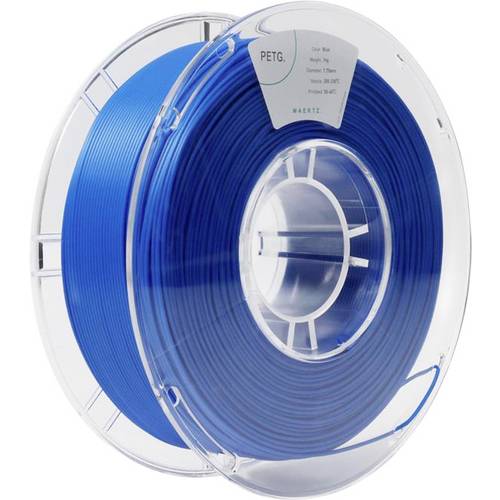 Maertz PMMA-1011-003 PMMA-1011-003 Filament PETG chemisch beständig 1.75 mm 1000 g Blau 1 St.