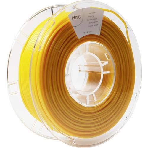 Maertz PMMA-1011-013 PMMA-1011-013 Filament PETG chemisch beständig 2.85 mm 1000 g Gelb 1 St.