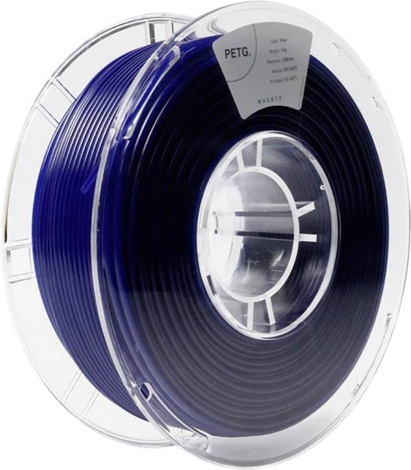 Maertz PMMA-1011-015 PMMA-1011-015 Filament PETG chemisch beständig 2.85 mm 1000 g Blau  1 St.