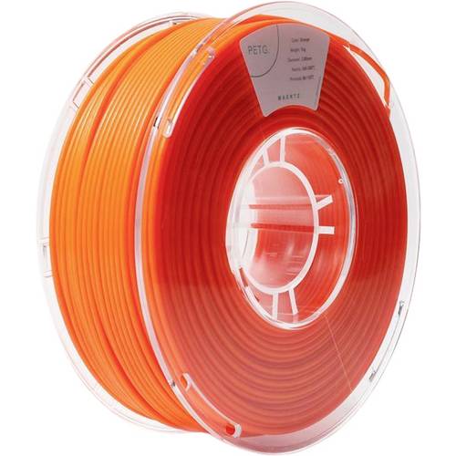 Maertz PMMA-1011-017 PMMA-1011-017 Filament PETG chemisch beständig 2.85 mm 1000 g Orange 1 St.