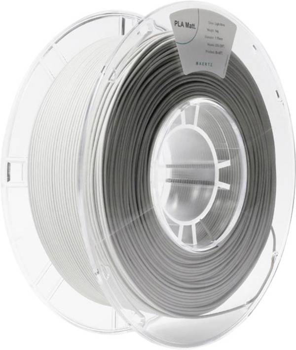 Maertz PMMA-1012-002 PMMA-1012-002 Filament PLA Matt Matt 1.75 mm 1000 g Hellgrau  1 St.