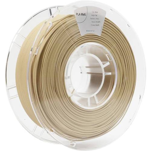 Maertz PMMA-1012-003 PMMA-1012-003 Filament PLA Matt Matt 1.75 mm 1000 g Beige 1 St.