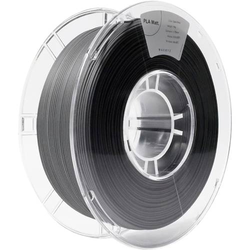 Maertz PMMA-1012-004 PMMA-1012-004 Filament PLA Matt Matt 1.75 mm 1000 g Dunkelgrau 1 St.