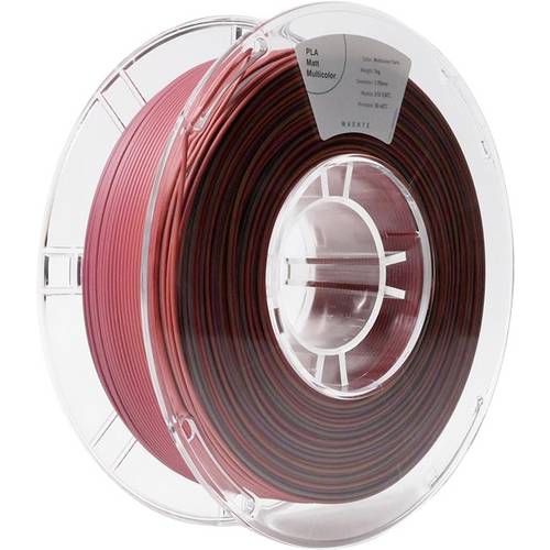 Maertz PMMA-1012-009 PMMA-1012-009 Filament PLA Matt Matt 1.75 mm 1000 g Multi-Color 1 St.