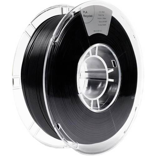 Maertz PMMA-1013-001 PMMA-1013-001 Filament PLA Recyceltes PLA 1.75 mm 1000 g Schwarz 1 St.