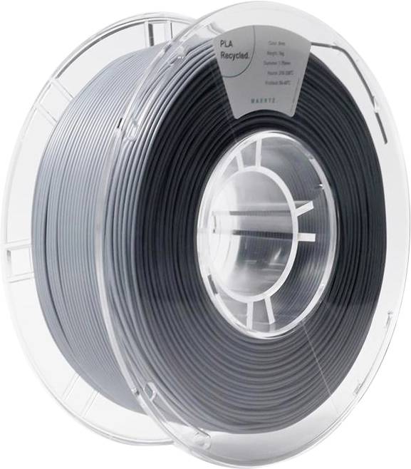Maertz PMMA-1013-003 PMMA-1013-003 Filament PLA kunststof Gerecycled PLA 1.75 mm 1000 g Grijs 1 stuk(s)