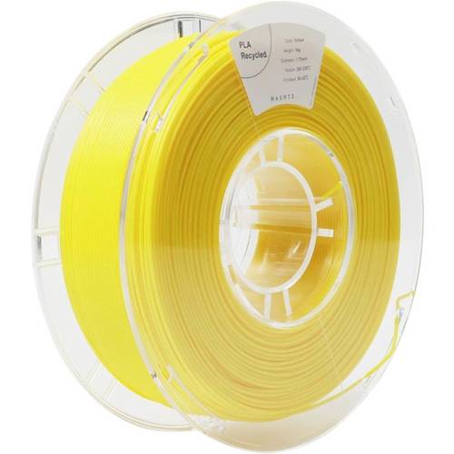Maertz PMMA-1013-004 PMMA-1013-004 Filament PLA Recyceltes PLA 1.75 mm 1000 g Gelb 1 St.