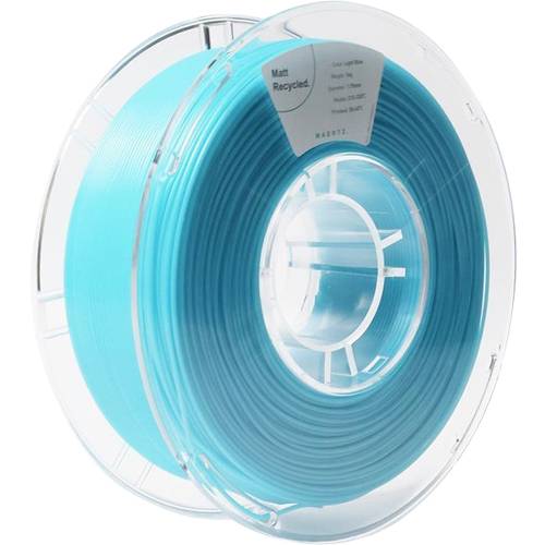 Maertz PMMA-1014-006 PMMA-1014-006 Filament PLA Matt Recyceltes PLA, Matt 1.75 mm 1000 g Hellblau 1 St.