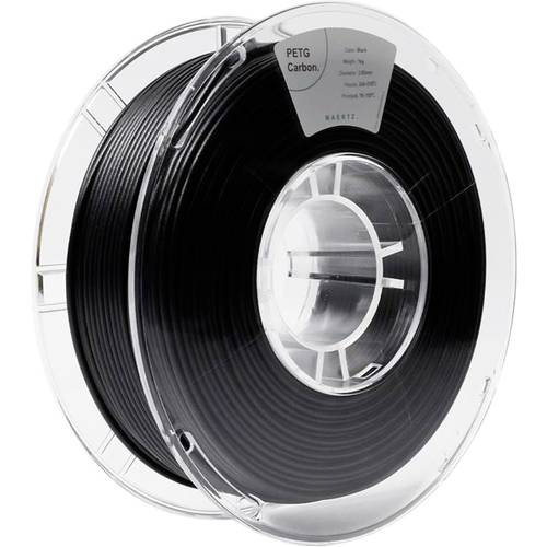 Maertz PMMA-1020-002 PMMA-1020-002 Filament PETG Carbon chemisch beständig, hitzebeständig 2.85 mm 1000 g Schwarz 1 St.