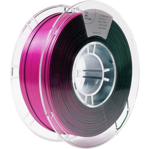 Maertz PMMA-1022-001 PMMA-1022-001 Filament PLA-Seide Seidig glänzend 1.75 mm 1000 g Blau, Lila, Grün 1 St.