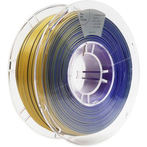 Maertz PMMA-1022-003 PMMA-1022-003 Filament PLA-Seide Seidig glänzend 1.75 mm 1000 g Blau, Gelb, Pink 1 St.