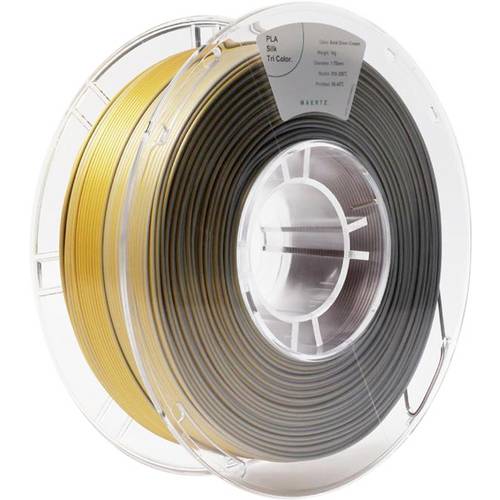 Maertz PMMA-1022-004 PMMA-1022-004 Filament PLA-Seide Seidig glänzend 1.75 mm 1000 g Gold, Silber, Kupfer 1 St.